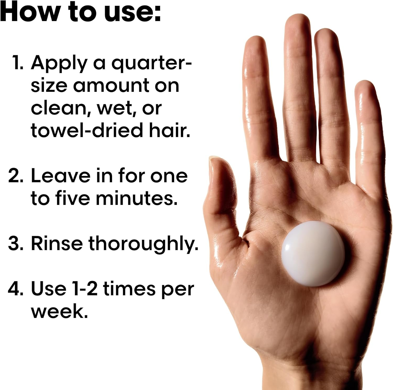 L&rsquo;Or&eacute;al Professionnel Absolut Repair Molecular Hair Mask - Repairs Damage & Restores Strength for Extremely Dry Damaged Hair, Extra Detangling & Hydration, Peptides Bonder image number 5