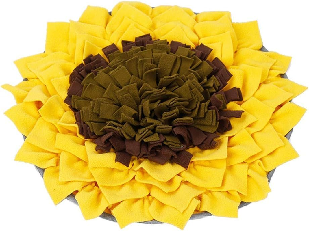 F Fityle Pet Dog Snuffle Mat Training Sniffing Pad Fun Toy Feeding Cushion Blanket
