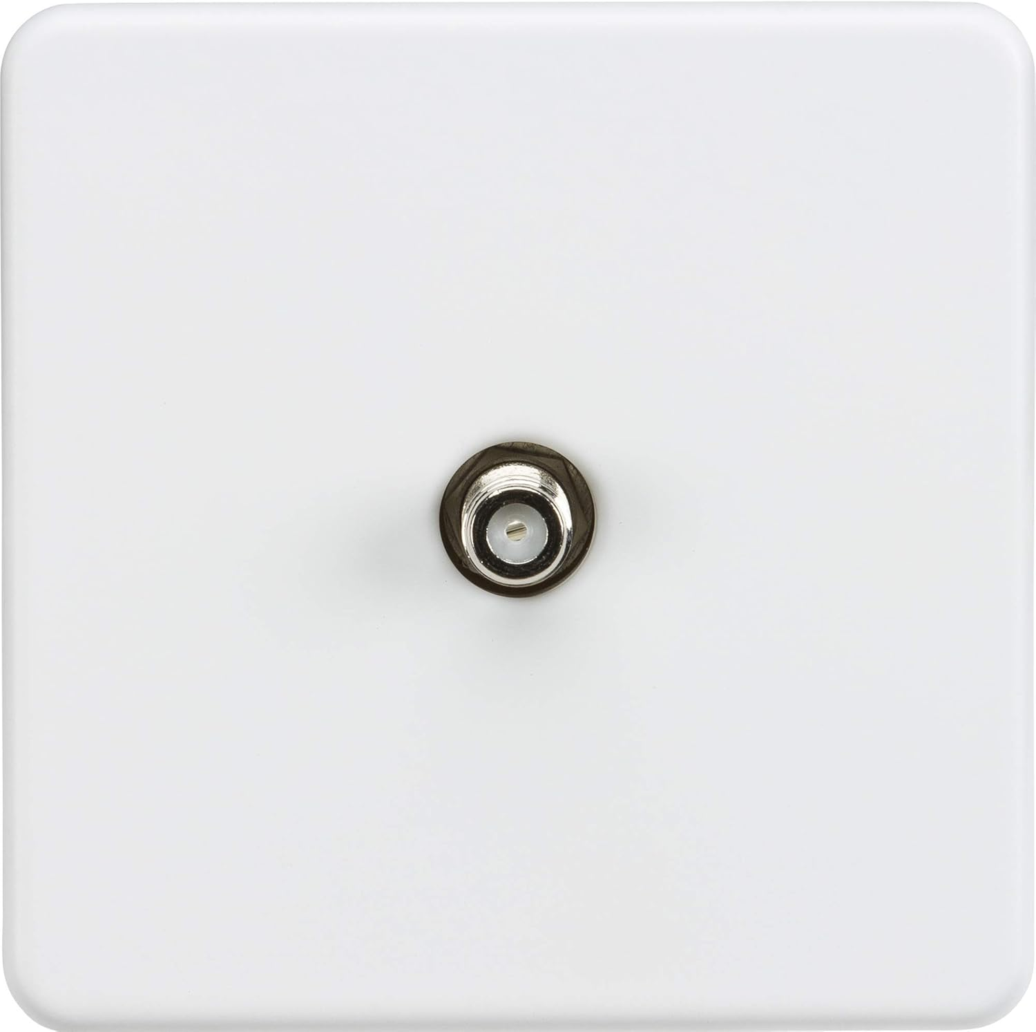 Knightsbridge SF8900MW Screwless 115/230V Dual Voltage Shaver Socket-Matt White image number 2