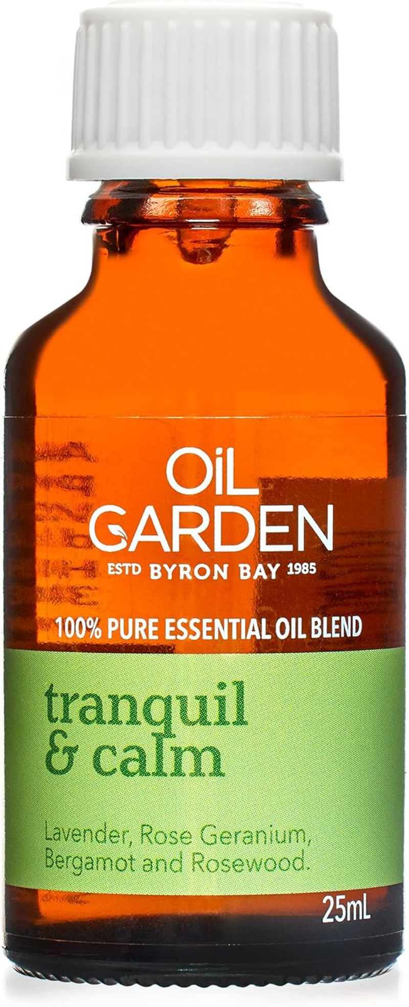 Oil Garden Tranquil & Calm Massage Body Oil Blend 100% Pure Essential Therapeutic Aromatherapy 25Ml