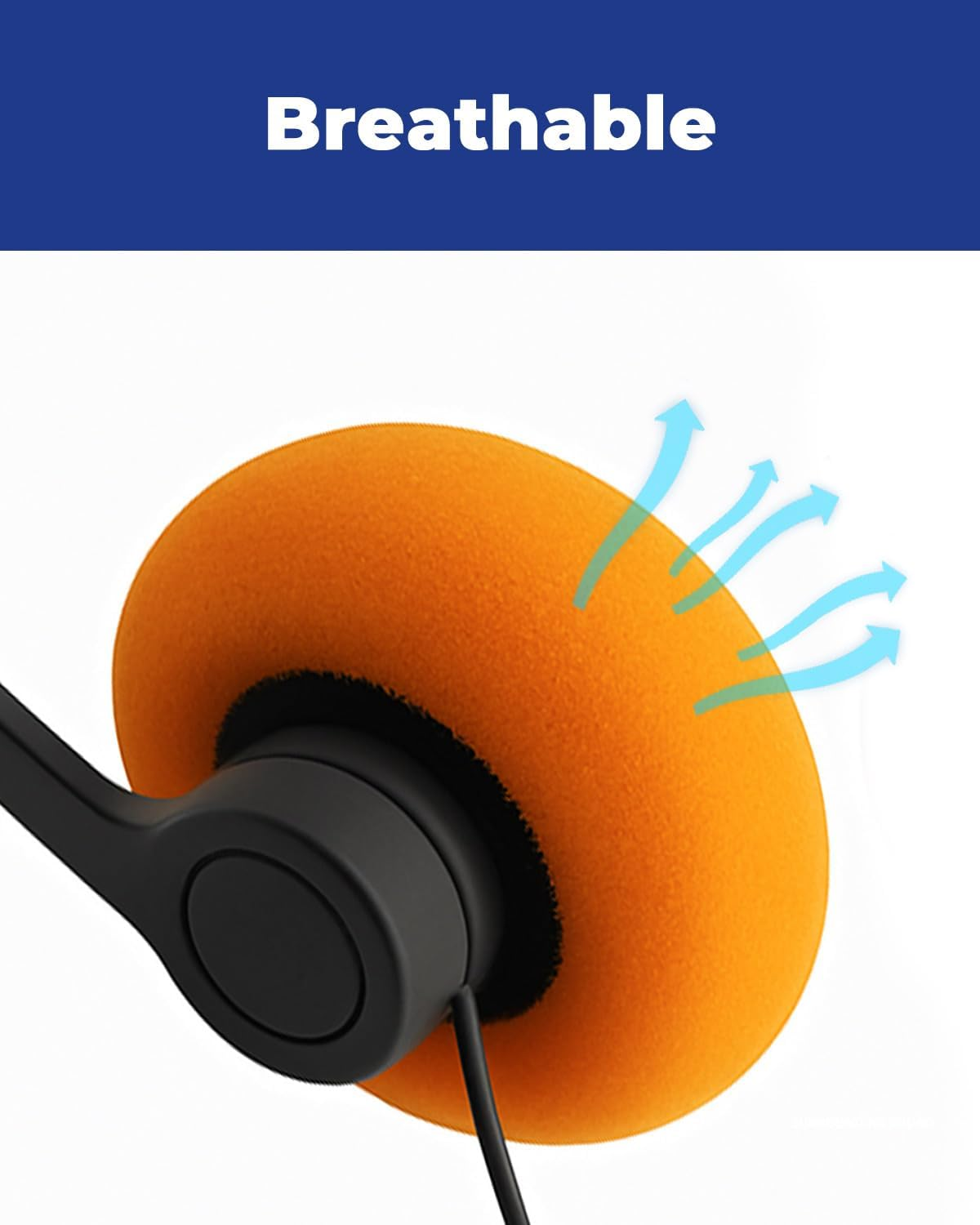 Joyqua Jy-Us-Kid-10Pack-Black Metal, Kids Headphones 2 Pack &ndash; Safe 98Db Volume, Fun Colors, Perfect for Sharing at Home, Travel & Classroom, Blue image number 2