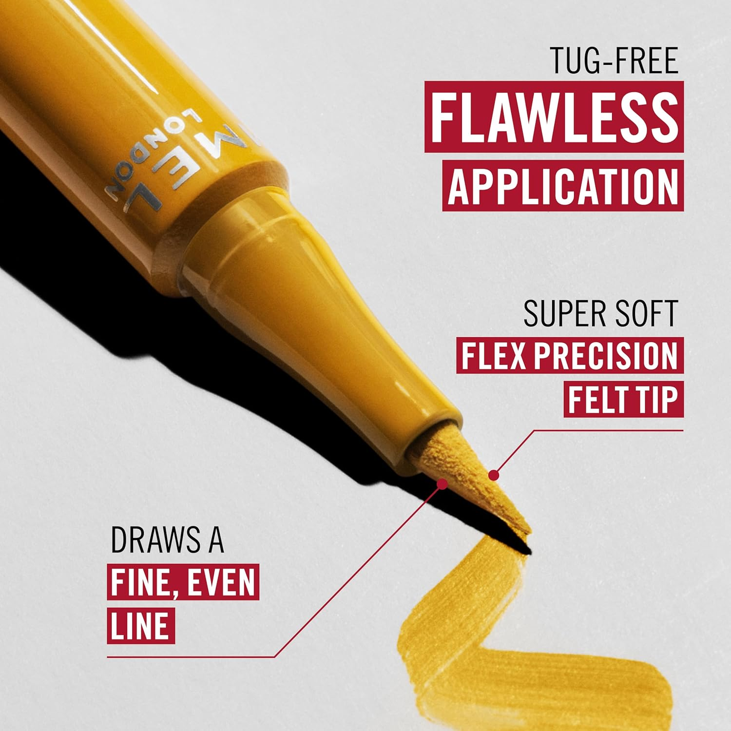 Rimmel Wonder'Ink, 002 Spiced Chestnut, Brown, Eyeliner, Eyeliner Pen, Precision Eyeliner, Precision Eyeliner Pen, Matte Eyeliner, Matte Finish, High Pigment, All Day Wear, Waterproof, Smudge-Proof, 1Ml (0.03Oz) image number 1