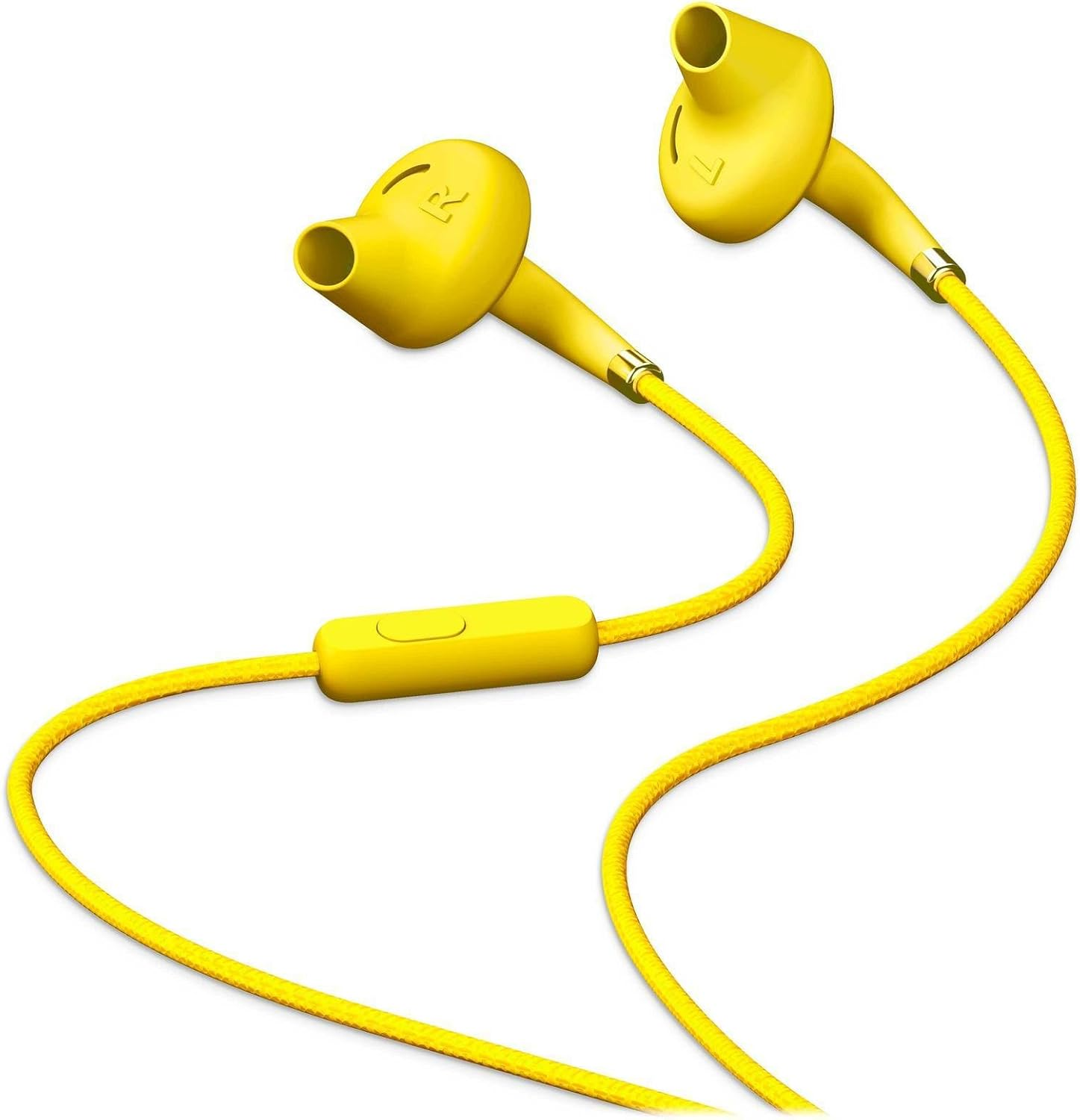 Energy Sistem Style 2+ In-Ear Headphones (Bass Boost, Microphone, Call Control, Pads) One Size Vanilla image number 5