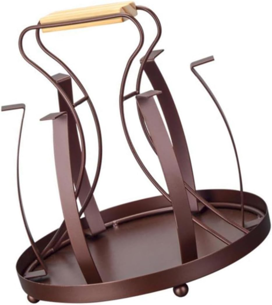 Zerodeko Mug Rack Cup Organizer Metal Design Capacity Rust-Resistant Kitchen Storage image number 5