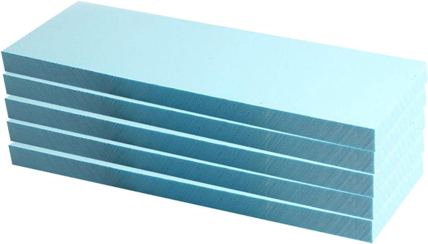 5Pcs/Set High Density Blue Color Foam Slab Plate Board DIY Model Diorama Building