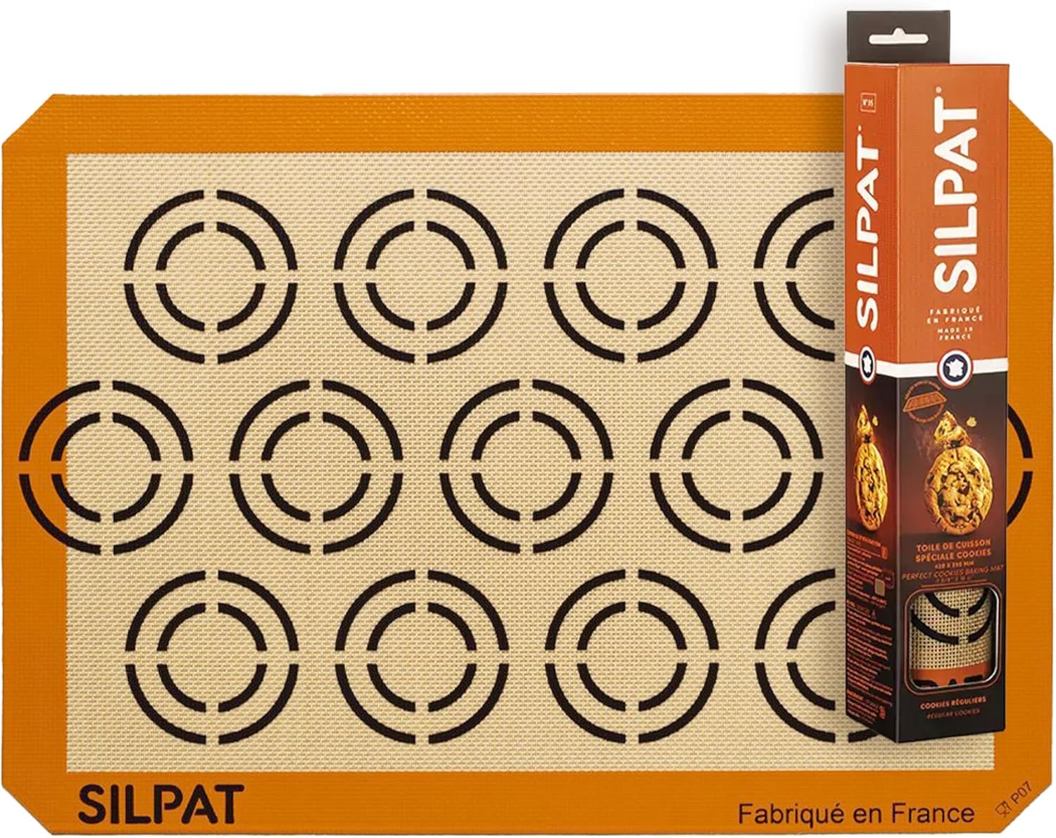 Silpat the Original Perfect Pastry Non-Stick Silicone Countertop Workstation Mat, 15-1/8" X 23" image number 2