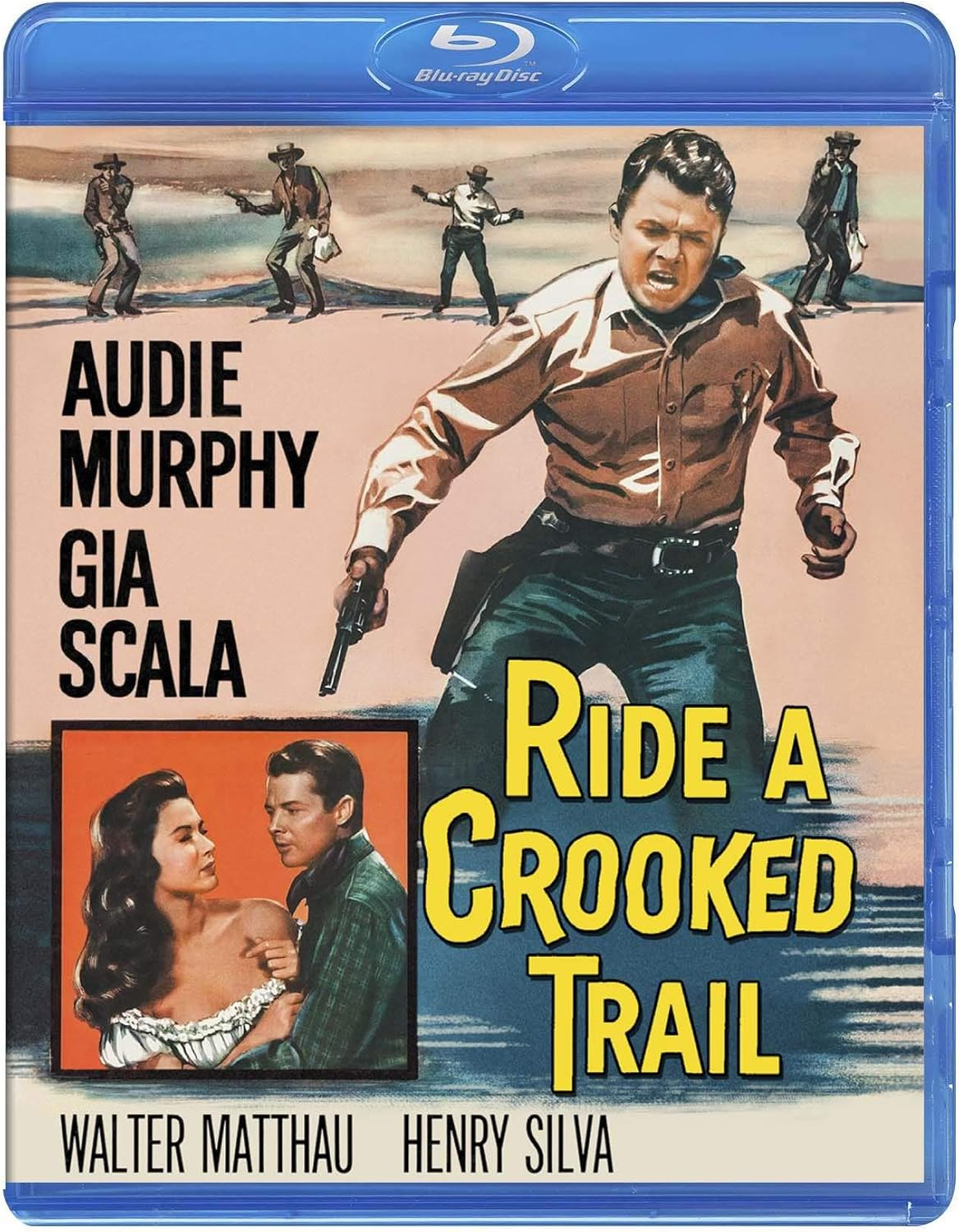 Audie Murphy Collection [The Duel at Silver Creek/Ride a Crooked Trail/No Name on the Bullet] [Blu-Ray] image number 1