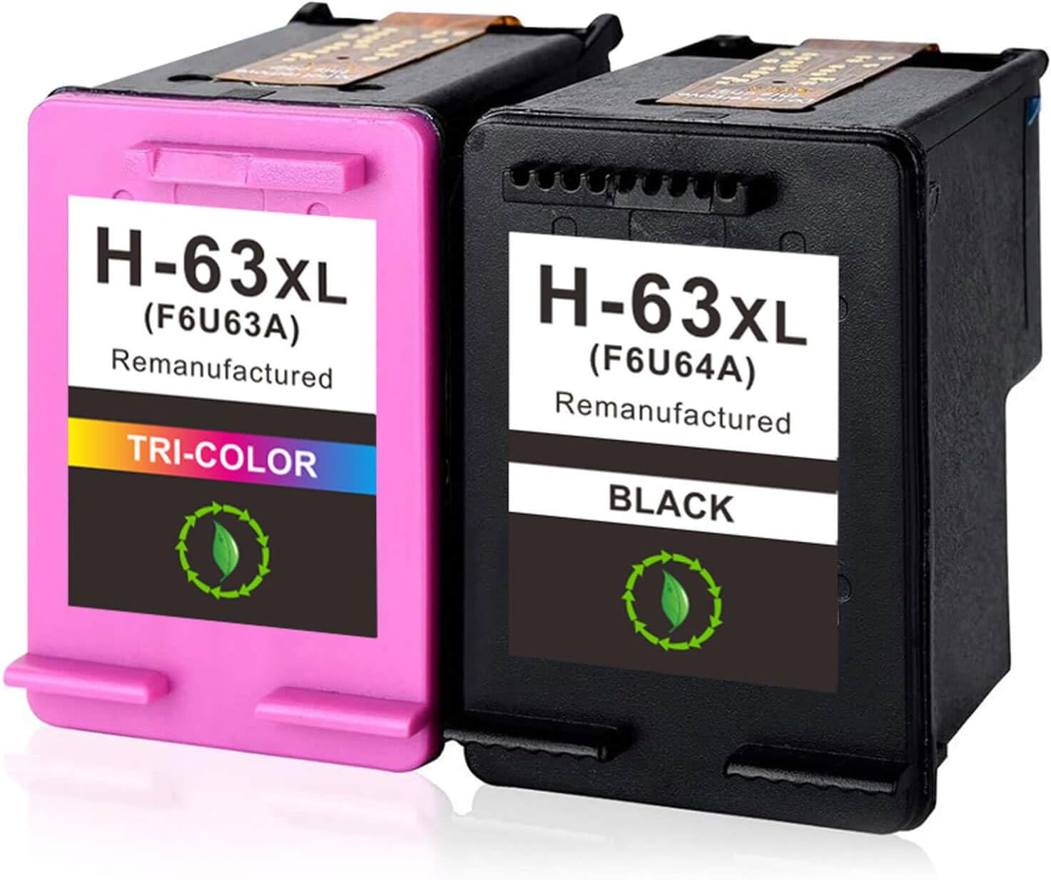 63XL Ink Cartridges Combo Pack 1 Black and 1 Colour Compatible for HP 63XL Hp Deskjet 1110 1115 Deskjet 2130 2131 3630 3632 Officejet 3830 4650 5220 5230 image number 4