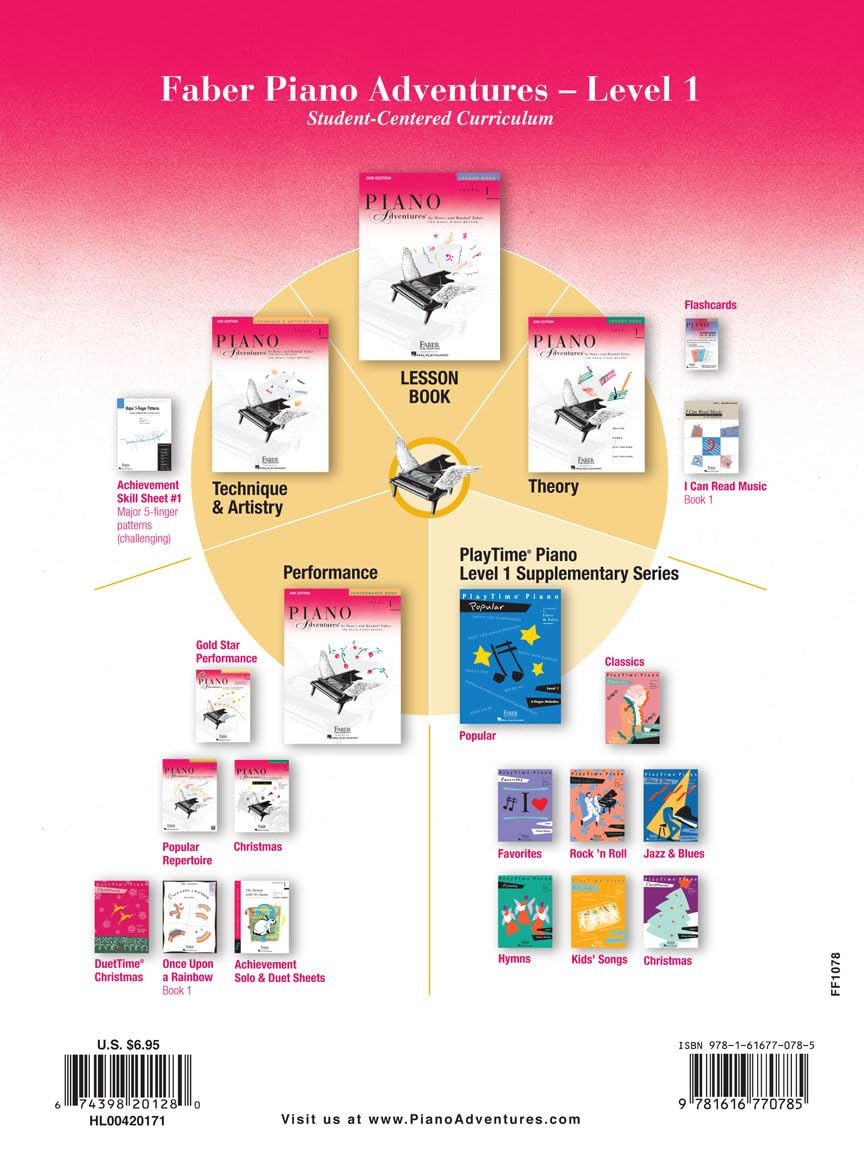 Faber Piano Adventures Level 1 Lesson Book image number 1