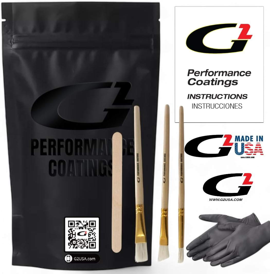 G2 High Temperature Brake Caliper Paint System Set Orange G2169 - Green image number 4