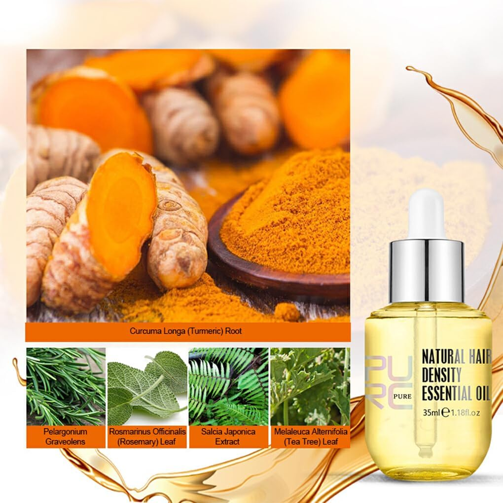 Ginger Hair Growth Products Regrowth Essential Oil Liquid Nutrient Solution Scalp Beauty Health Women