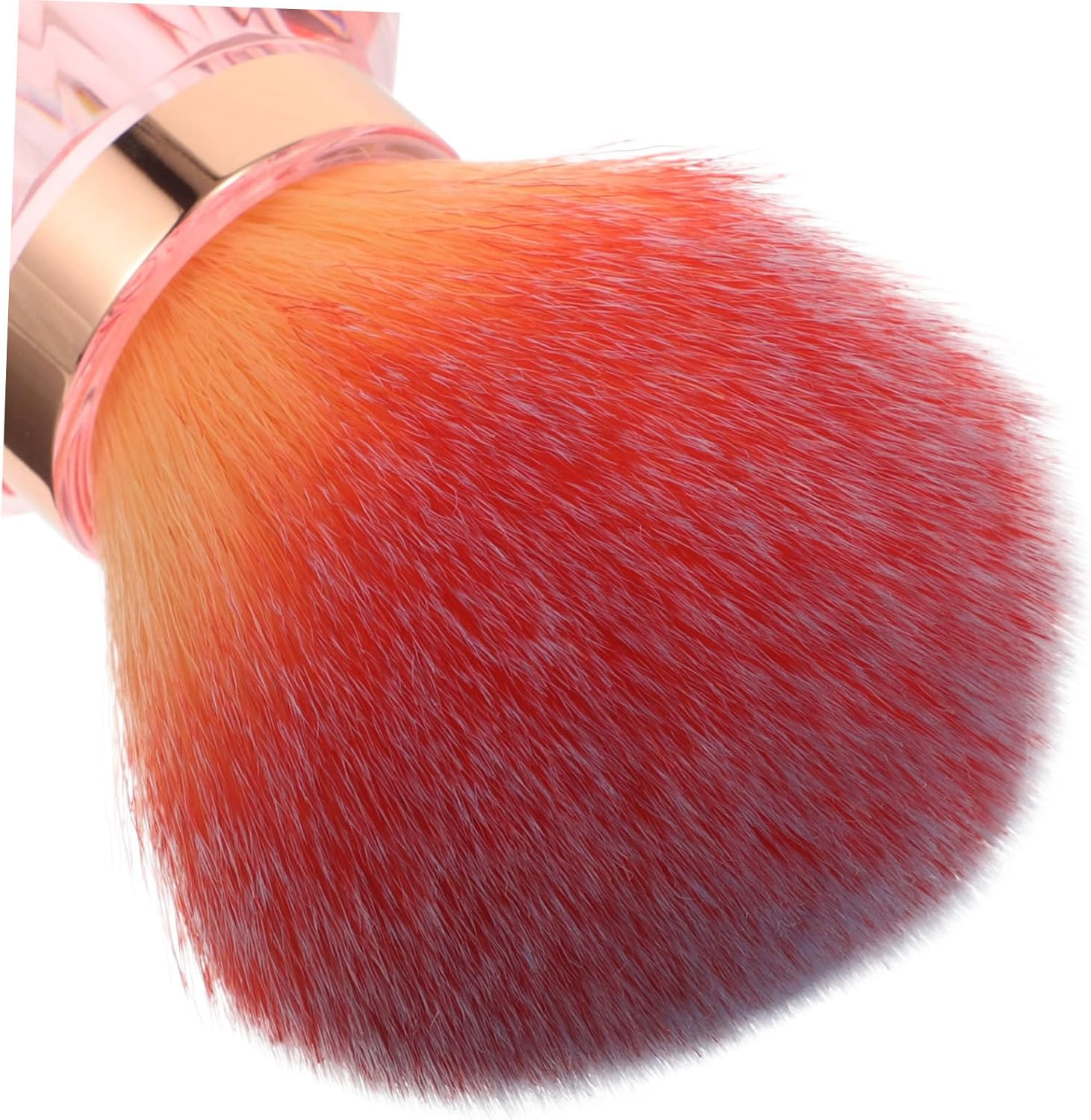 Beatifufu Nail Art Tools Soft Bristle Dust Brush Makeup Powder Applicator for Home Manicure Beauty Routine image number 5