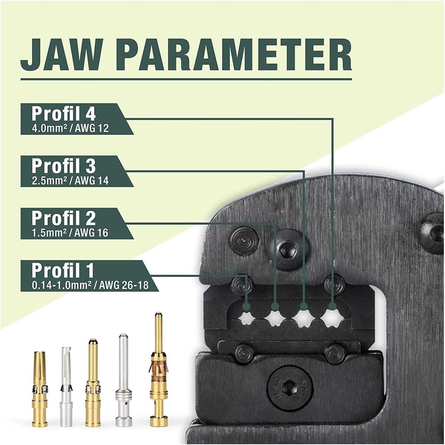 Zqnaznfderatchet Crimping Tool, Crimping Tool Ratchet Crimper