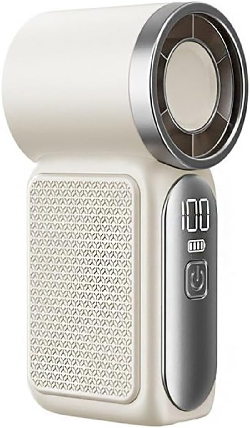 LEDON 3000Mah Portable Mini Ice Cooling Fan with LED Display &ndash; Handheld Turbo Fan with ICE Refrigeration, 360&deg; Strong Airflow, USB-C Fast Recharge, Ultra-Light Pocket Air Conditioner image number 6