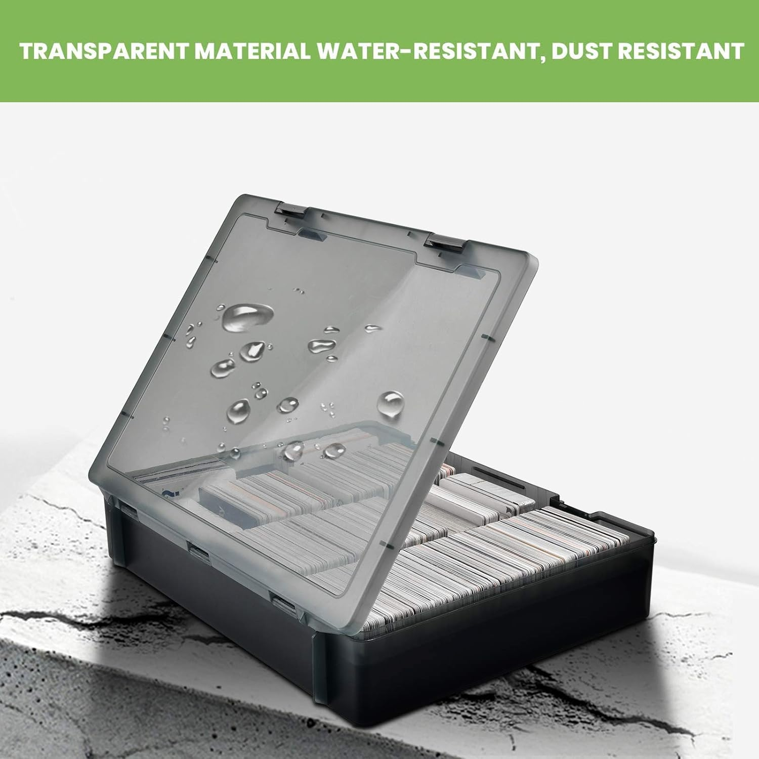 ALKOO 2200+ Card Case Holder, C.A.H/MTG Deck Box Organizer Storage Compatible with Cards against Humanity/For Magic the Gathering/For Yugioh/For Topps Baseball & All Expansions image number 5