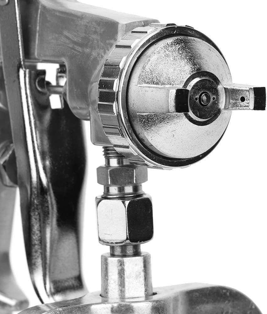 Spray Gun, Pneumatic Paint Spray Gun Hand Held Paint Spraying Sprayer with 2.0Mm Nozzle Suction Type, 1000Cc Capacity, for Auto Paint, Primer, Clear/Top Coat & Touch-Up, Furniture image number 5