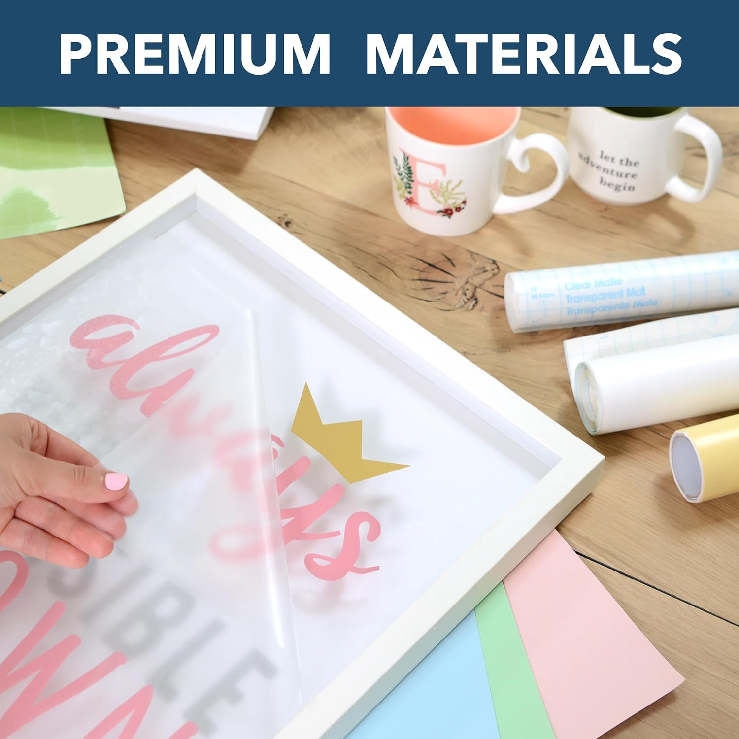 Con-Tact Brand Clear Cover Adhesive Covering, Clear, 18" X 50 Ft, Matte image number 5