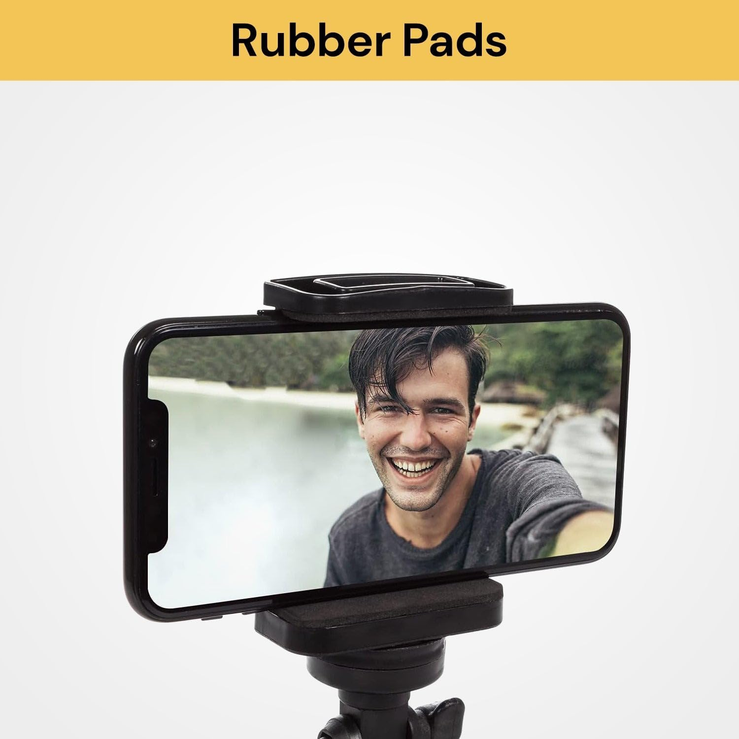 EZONEDEAL Phone Tripod, Extendable Cell Phone Tripod Stand, Selfie Stick Tripod with Phone Holder, Adjustable Cell Phone Travel Tripod Stand for Video Recording, 360&deg; Rotate Selfie Stand image number 6