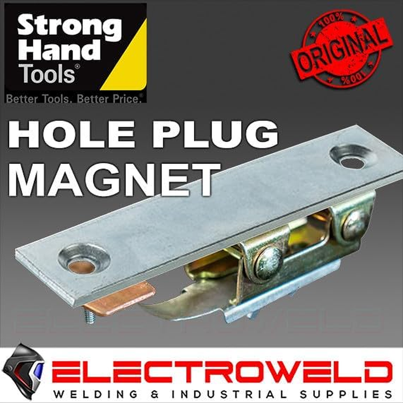 Strong Hand Hole Plug Magnet Pivoting V Pad Base Spot Welding Welder AGK320 image number 1