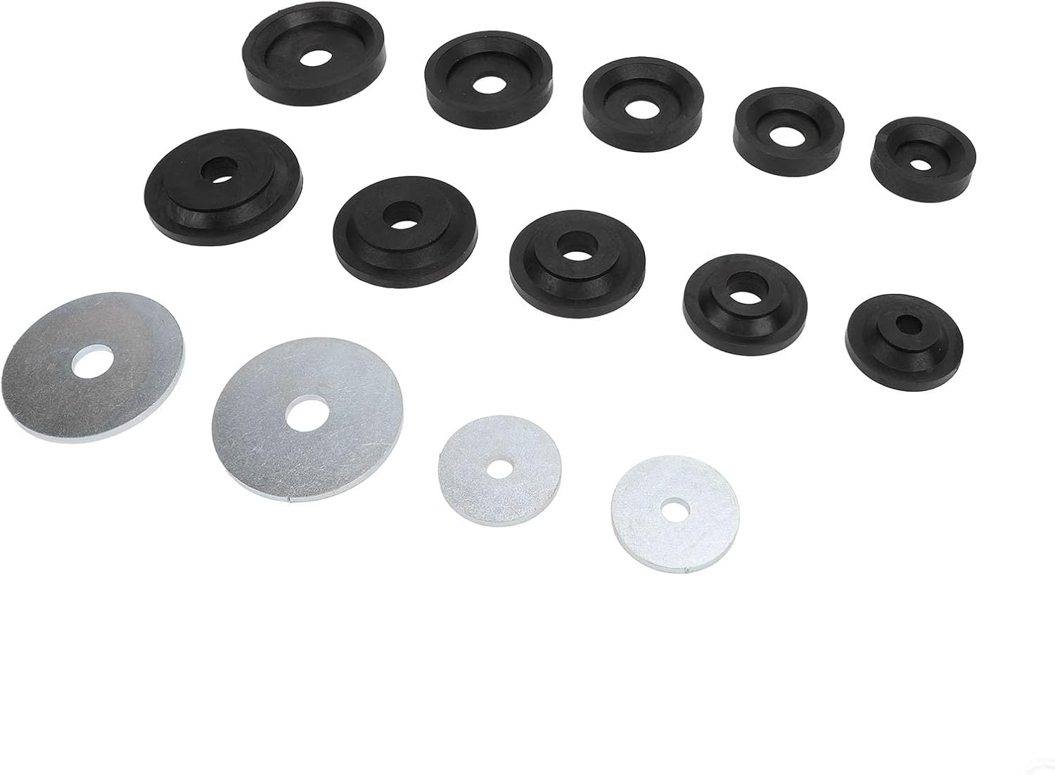 Sheet Metal Dimple Die Set, Versatile Sheet Metal Hole Dimple Die Wear Resistant with Backing Discs for Hydraulic Punch Driver