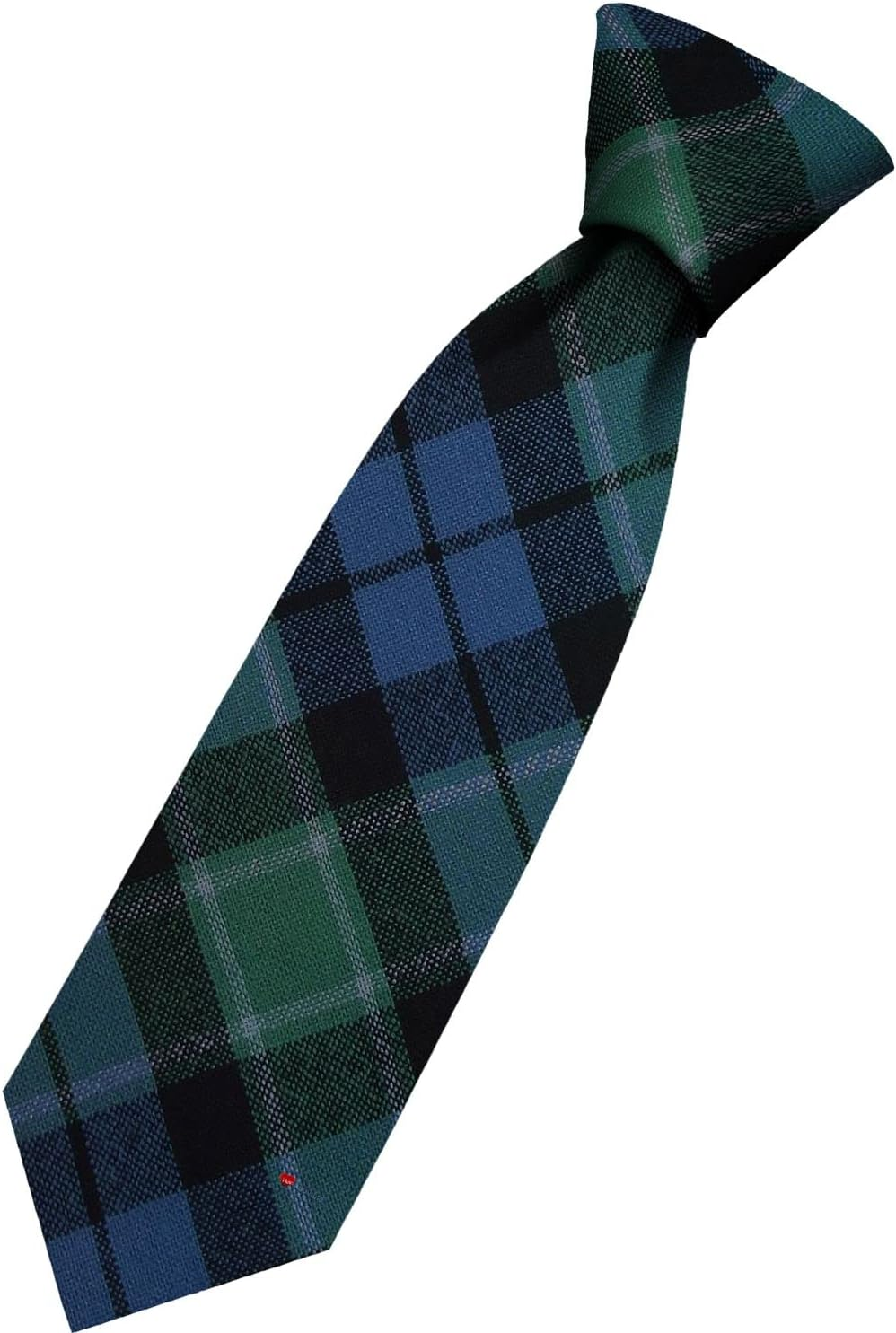 Mens All Wool Tie Woven and Made in Scotland in Graham of Menteith Ancient Tartan image number 2