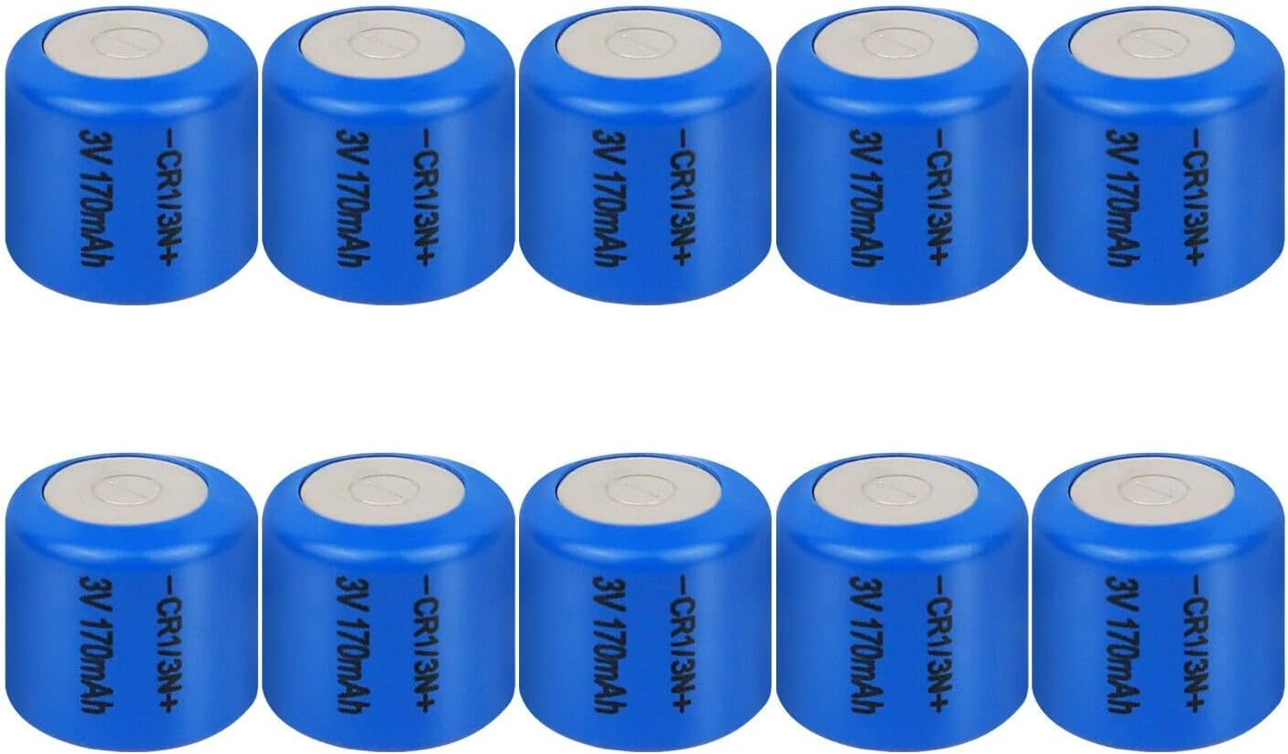 CR1/3N Lithium Replacement Battery, 3V 170Mah, Compatible with Laser Sights, Dog Training Collars, Cameras & Electronic Devices (5 Pack) image number 3