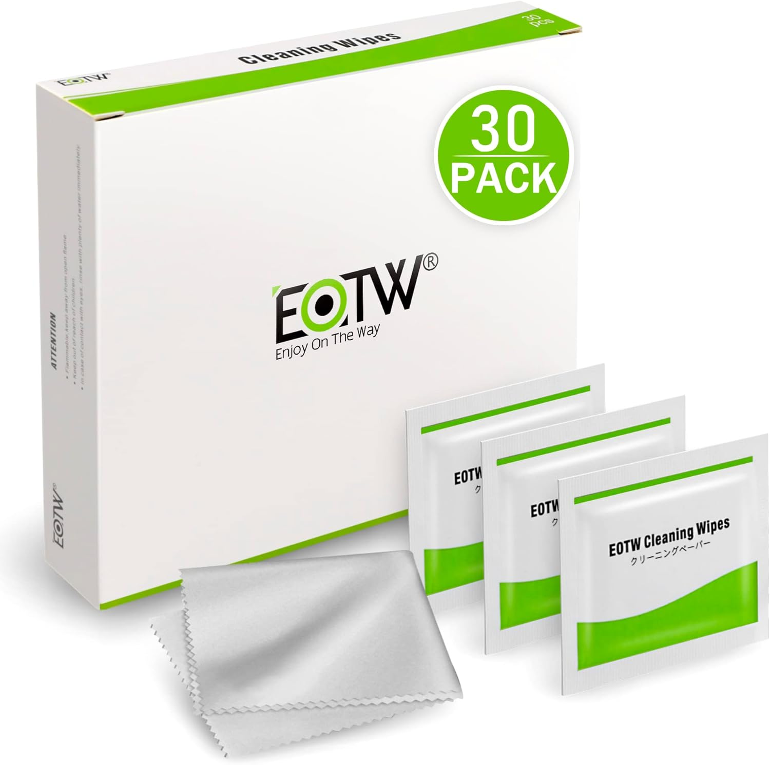 EOTW Screen Cleaner Wipes, Individually Wrapped for Computer, Monitor, Laptop, Ipad, Mobile Phone, LCD TV, Tablet PC, Keyboard Cleaning Kit [Pack of 240]
