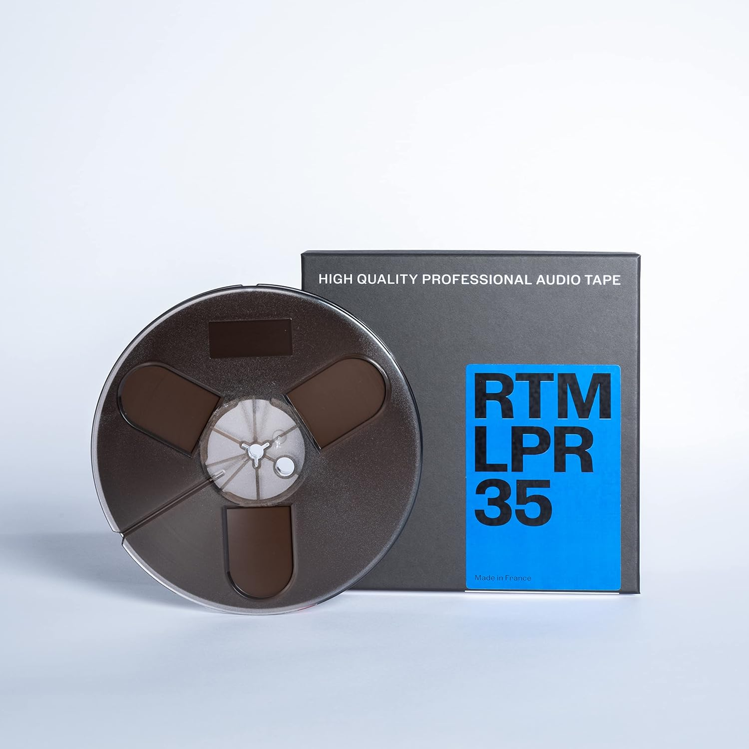 RTM Long Play Recording LPR 35 &frac14; Inch - Reel to Reel Magnetic Tape for Audio Recording - 1800 Ft Trident Plastic Reel - 7 Inch Diameter image number 4