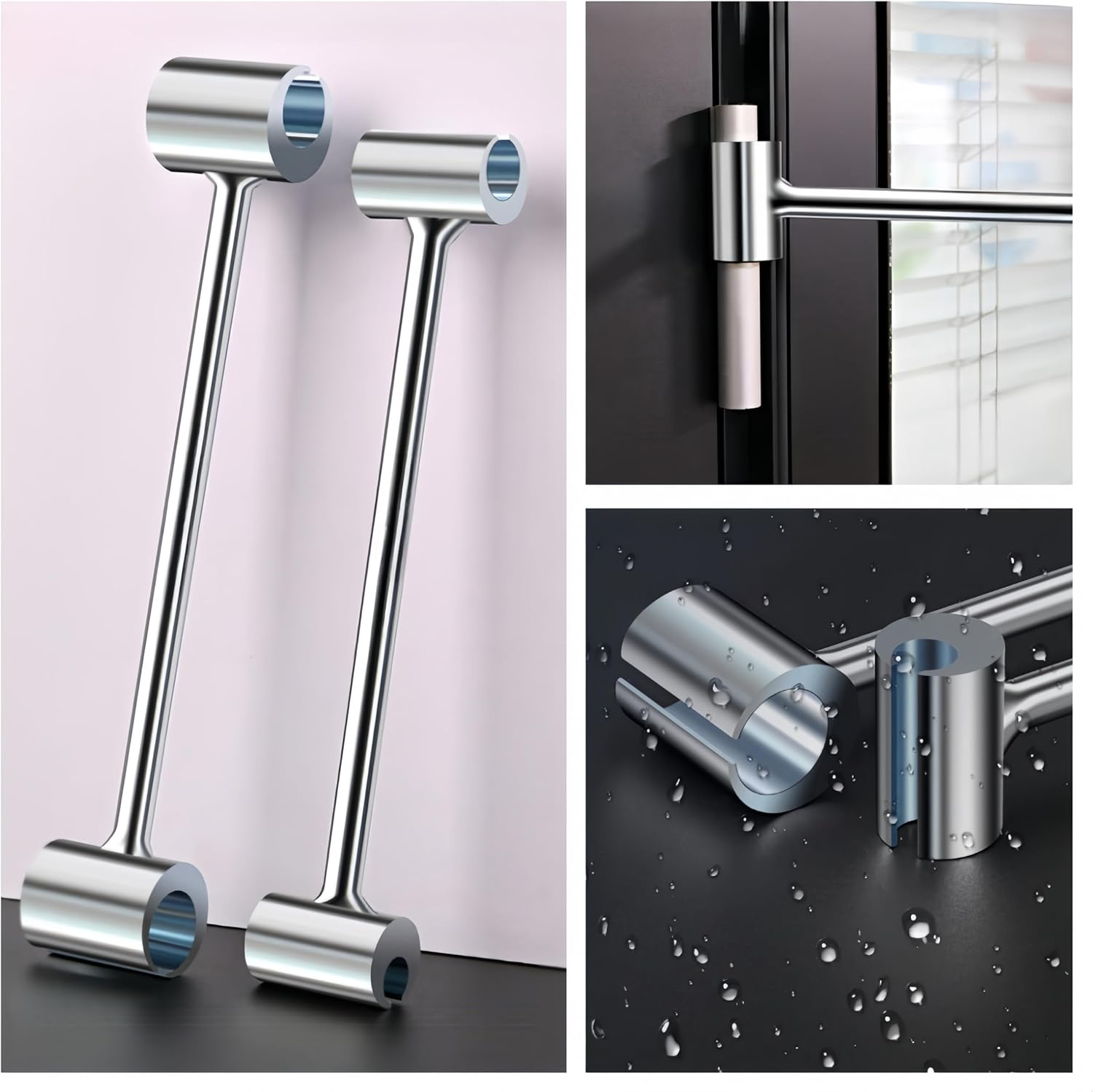 2 Pcs Hinge Gap Adjustment Tool-Door Hinge Door Hinge Adjustment Tool,Double Head Hinge, Pivot Adjustment Spanner (14Mm-19Mm, 23Mm-25Mm) image number 3