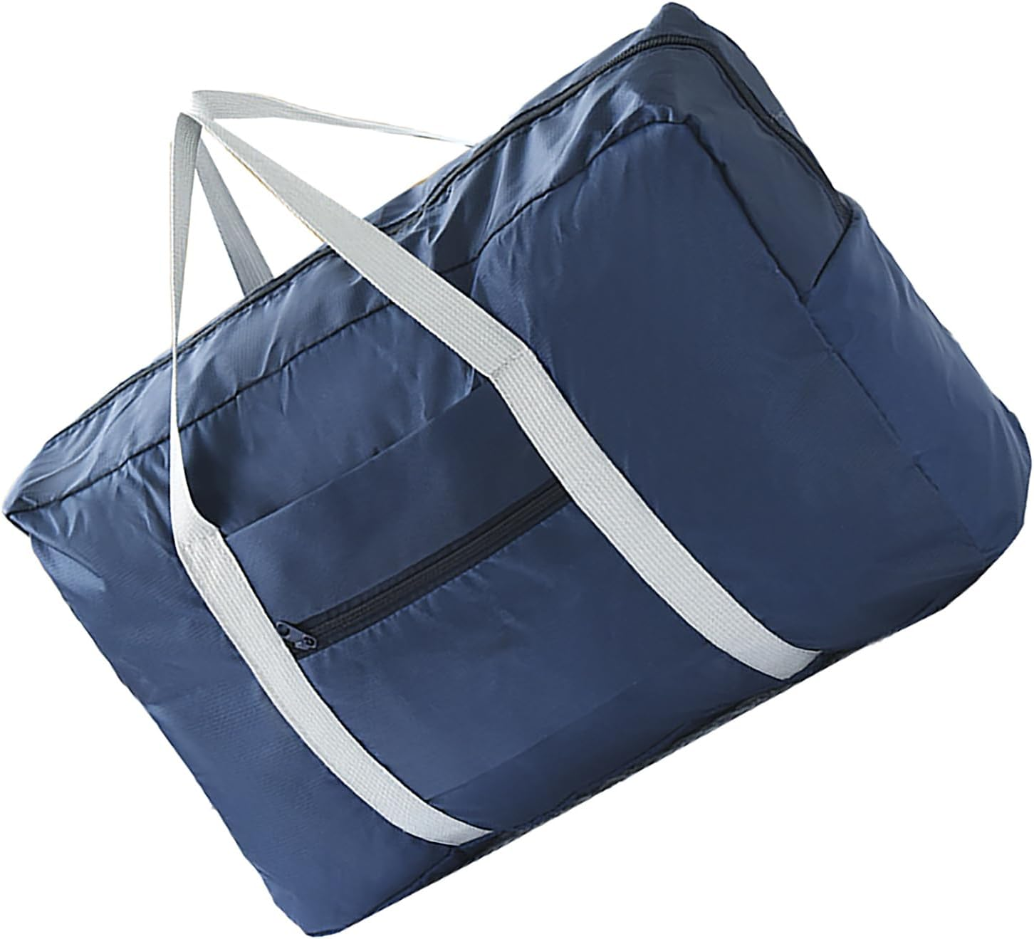 Travel Light in Weight Waterproof Foldable Storage Carry Luggage Tote Bag Duffle Navy Blue