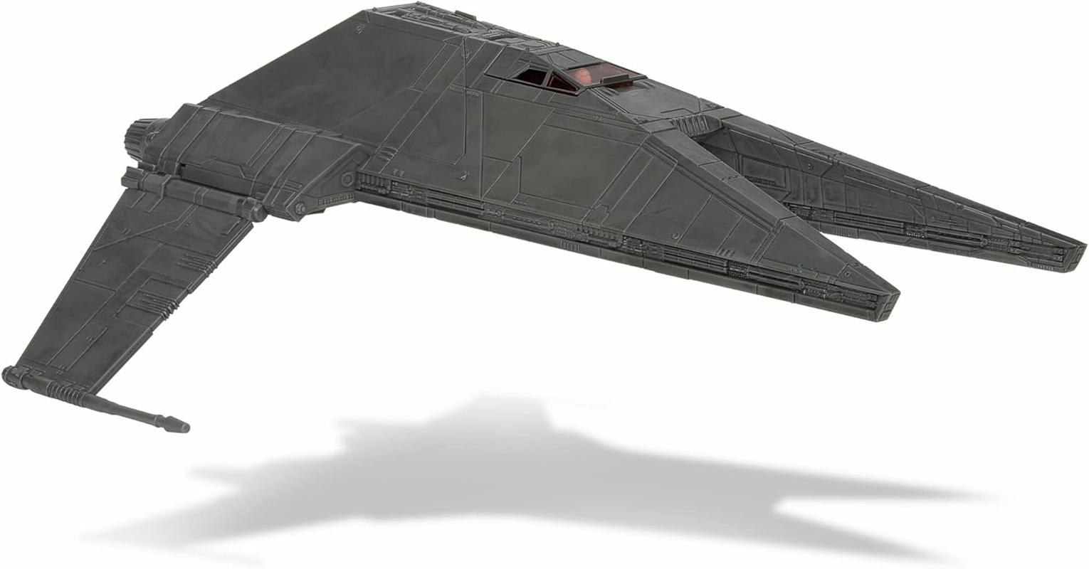 STAR WARS Micro Galaxy Squadron Inquisitor Transport Scythe - 7-Inch Starship Class Vehicle with Three 1-Inch Micro Figure Accessories image number 4