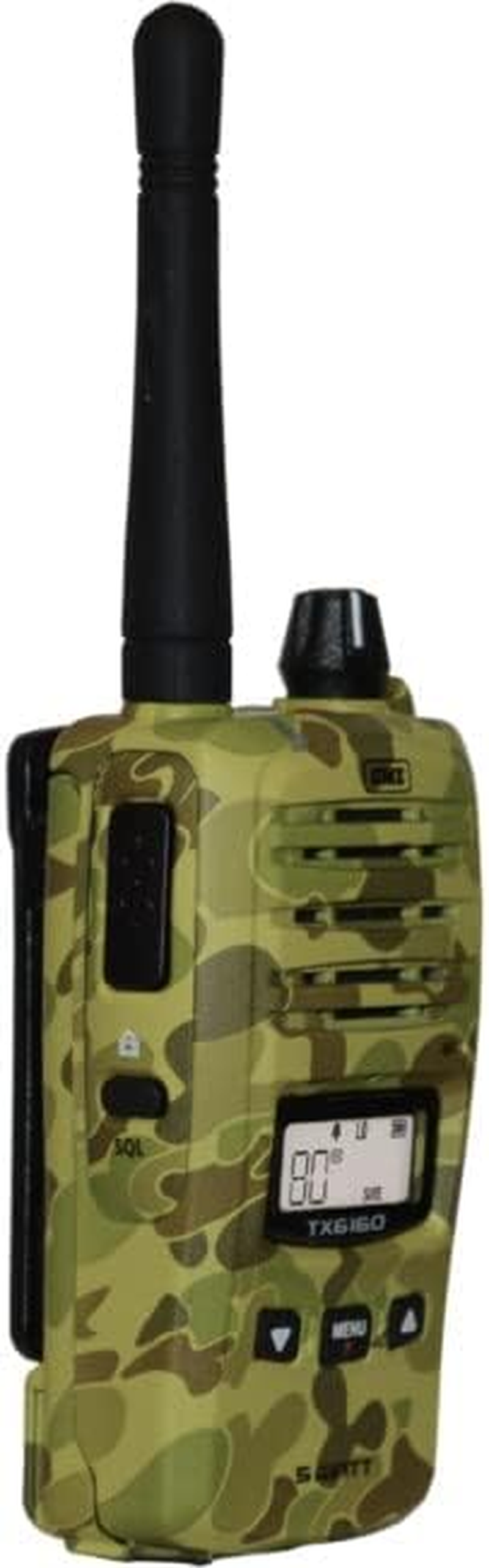 GME TX6160XCAMO 5W UHF Ip67 CB Handheld Limited Edition Camouflage 5/1 Watt Switchable Transmission Power, Rugged Design, Ip67 Ingress Protection image number 4