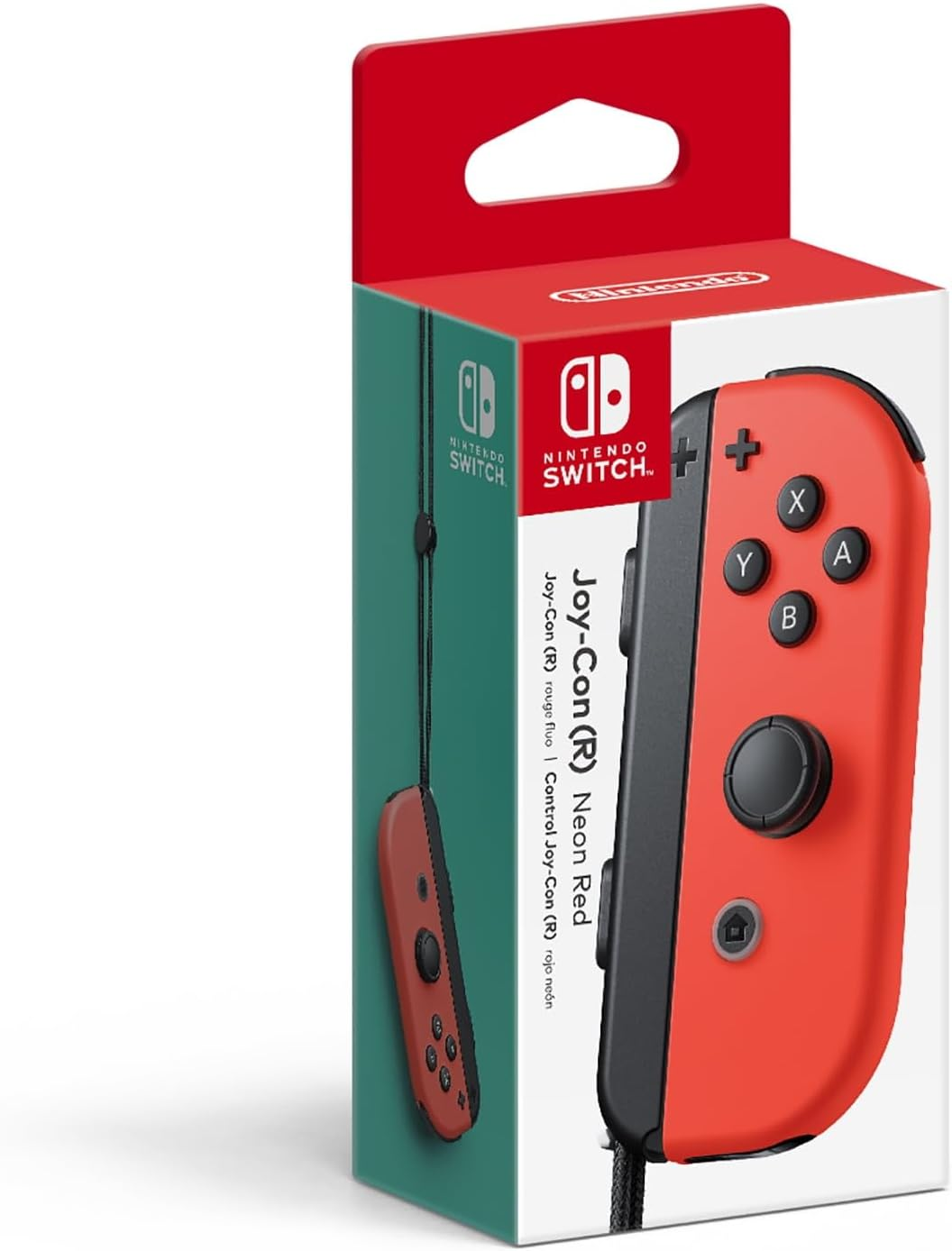 Switch Accessory: Controller - Nintendo JOY-CON: (R) - Neon Red image number 3