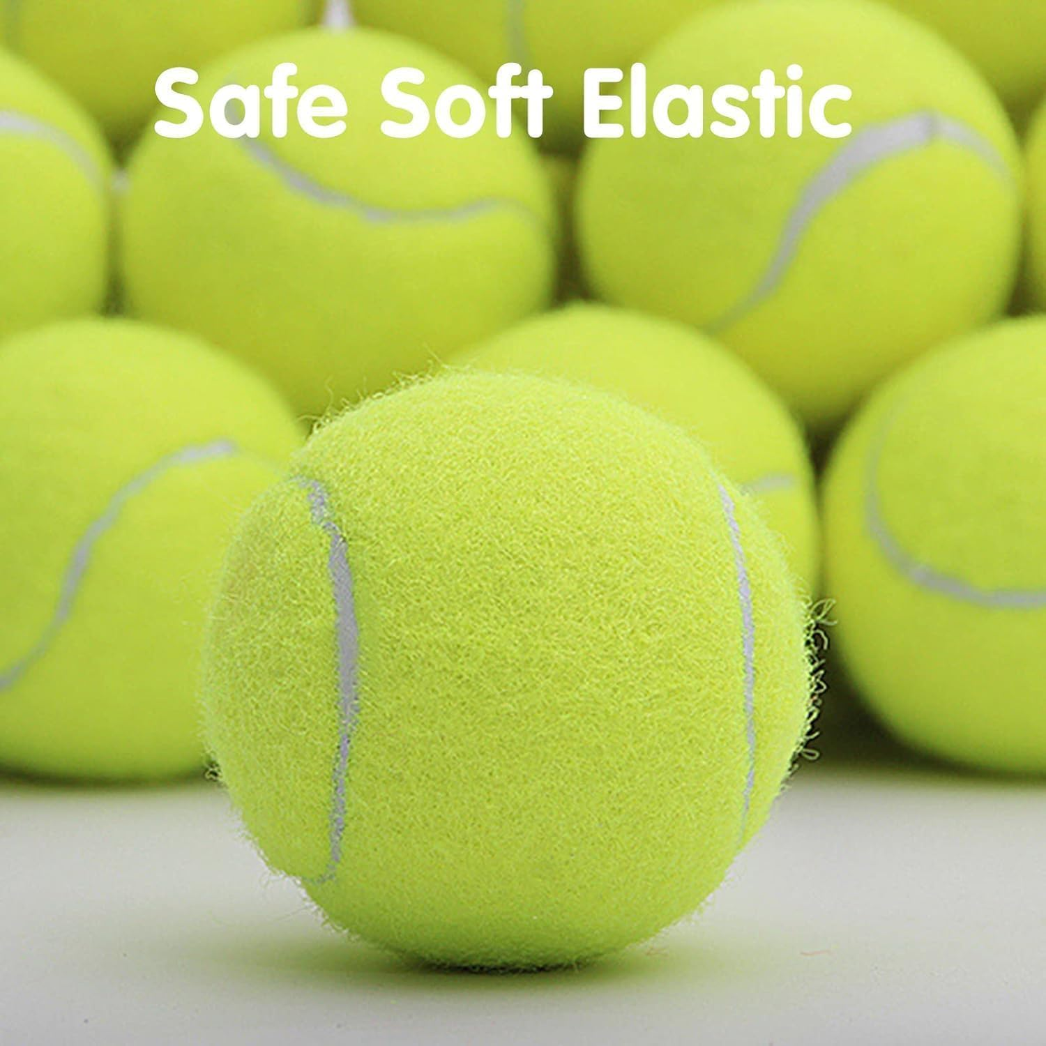 12 Pack Mini Tennis Balls for Pet Playing Fecth, 2 Inch Dog Training for Small Size Dogs, Interactive Dog Playing Balls Fits 2 Inch Automatic Dog Ball Launcher image number 1
