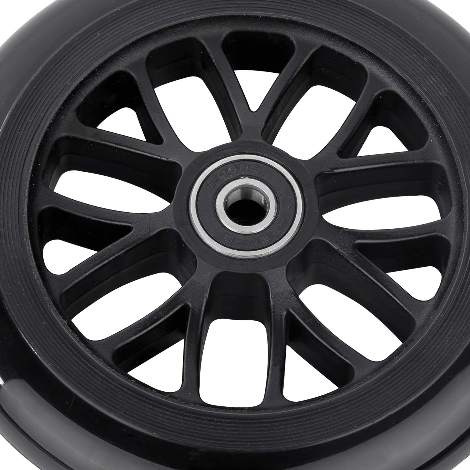 AOWESM 2-Pack Scooter Wheels 125Mm Faster Big Large Kick Scooter Replacemet Wheels with Speed Bearings ABEC-9 for Razor A3 Kick Scooters image number 2