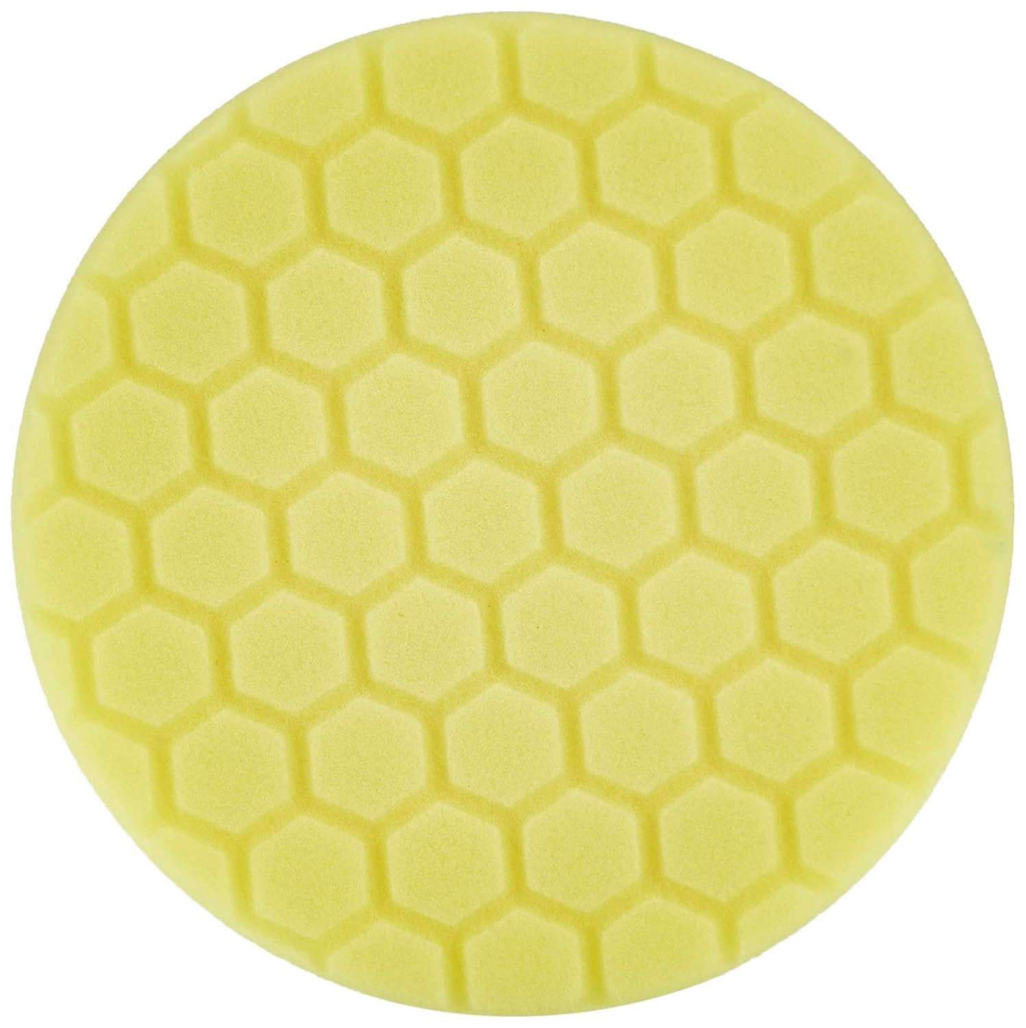 Chemical Guys BUFX_104_HEX4 Hex-Logic Light-Medium Polishing Pad, White (4 Inch) - 6.5 Inch, Finishing Pad