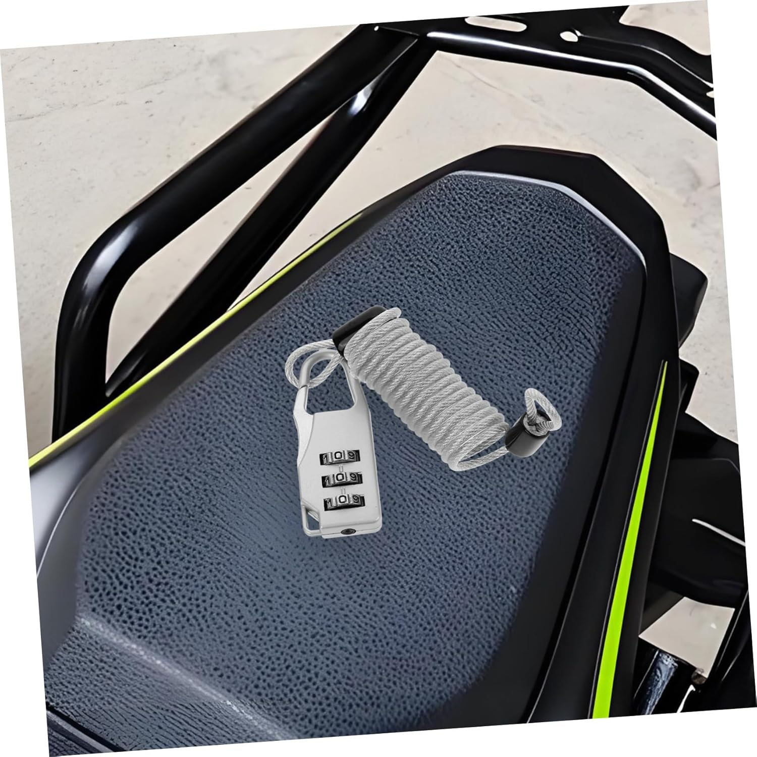 Gatuida Theft Wire Rope Lock Cable Locks for Ski Snowboard Kayak Travel Portable image number 5