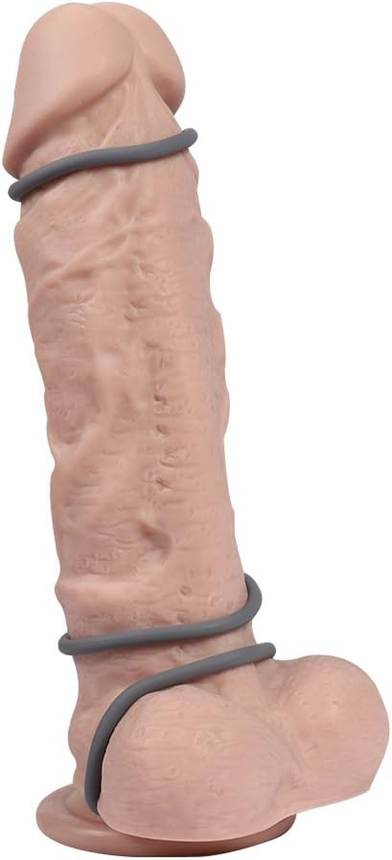 SIDED 3Pcs Soft Different Size Ring Flexible Silicone Ring Men Delay Rings, Men Enhancement Workout Rings Long Lasting Rings Cool Tool in 1 Package image number 2