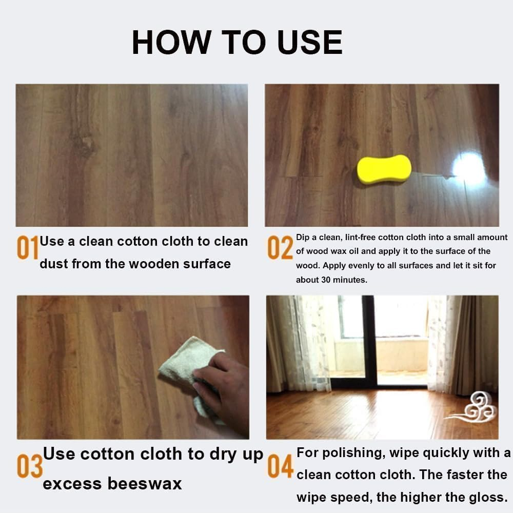 Furniture Salve and Brush, Furniture Salve for Leather Wood, Leather,Furniture Salve Brush, Furniture Salve for Wood image number 4