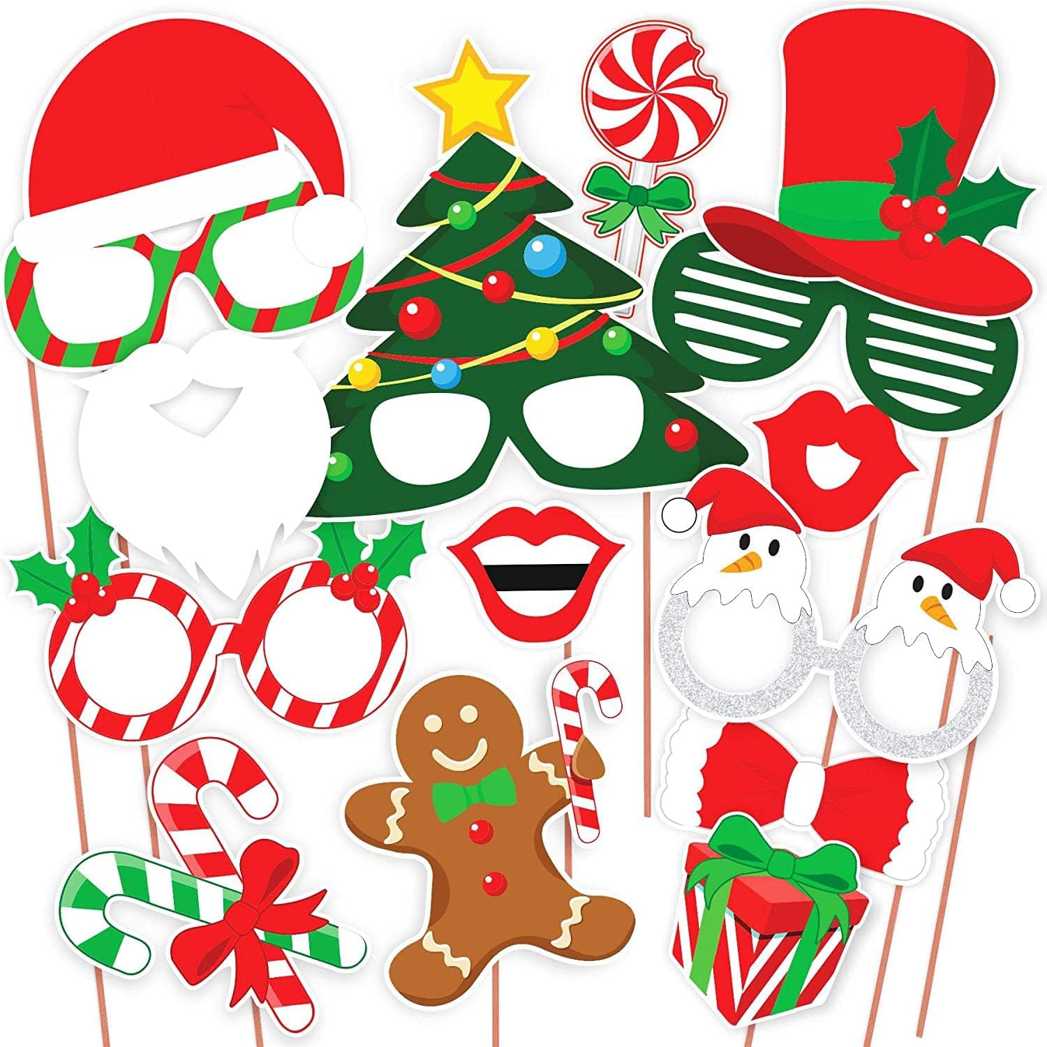 Samyuktha Envogue Christmas Party Photography Props Christmas Party Decoration Kids Craft Item (Random Items) image number 1
