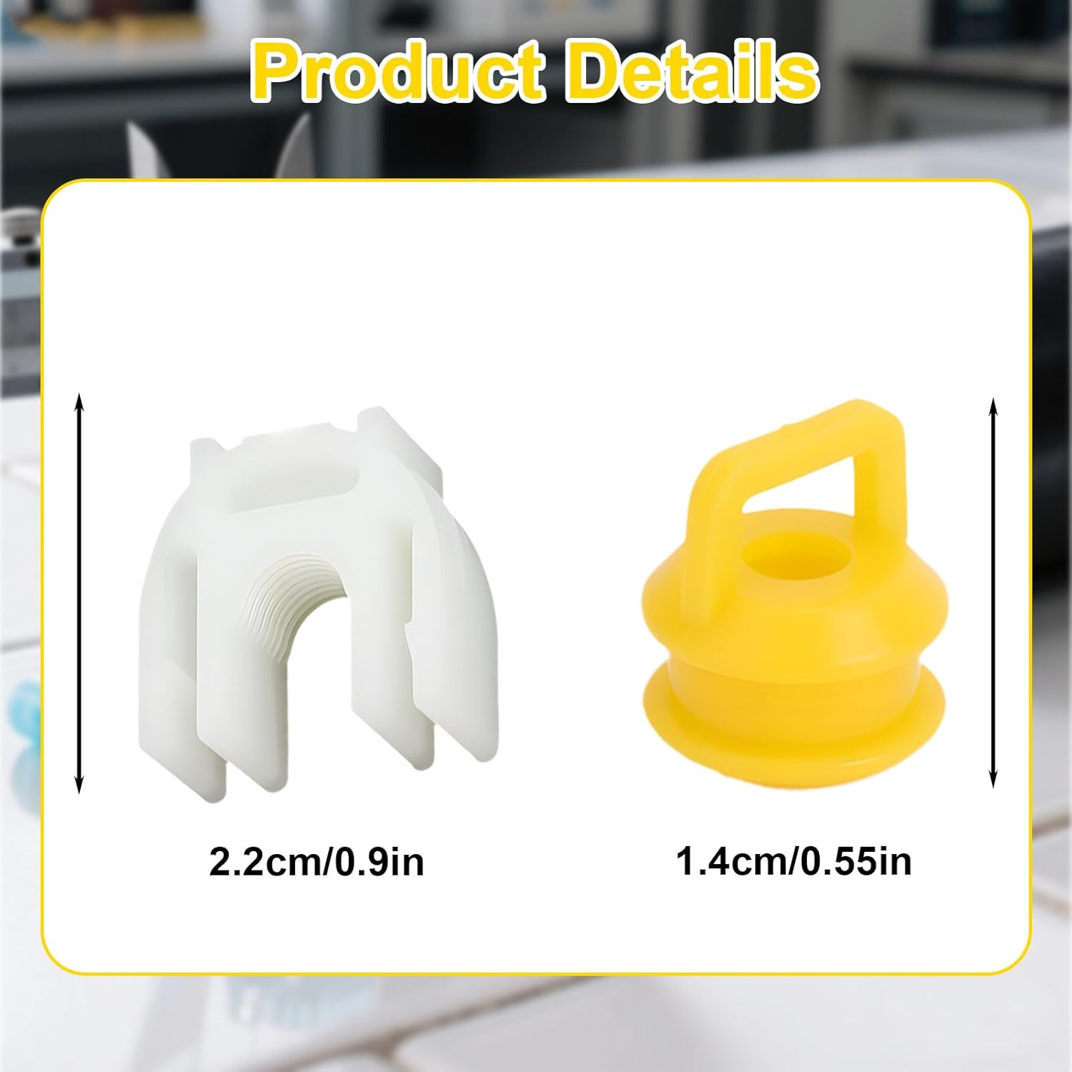 BOXOB Transmission Shifter Linkage Cable Bushing Repair Kit 14104 15276979 52855956AG, Shift Cable Bushing & Clamp Compatible with Most Vehicles image number 1