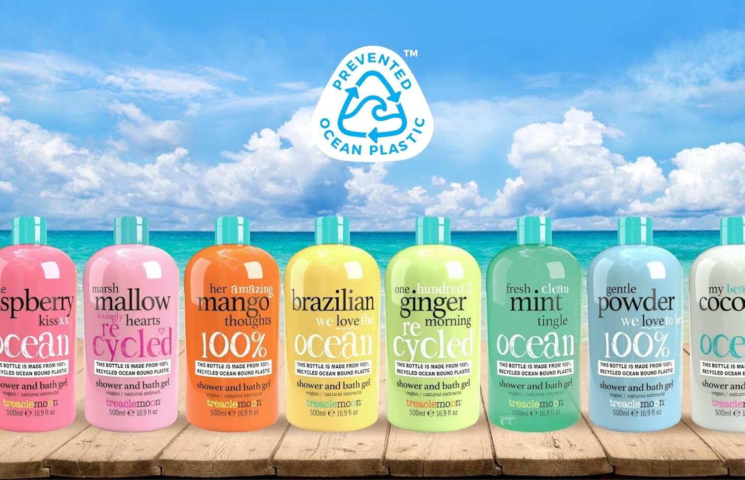 Treaclemoon Wild Cherry Magic. 500 Ml Shower and Bath Gel/Uk Version image number 2