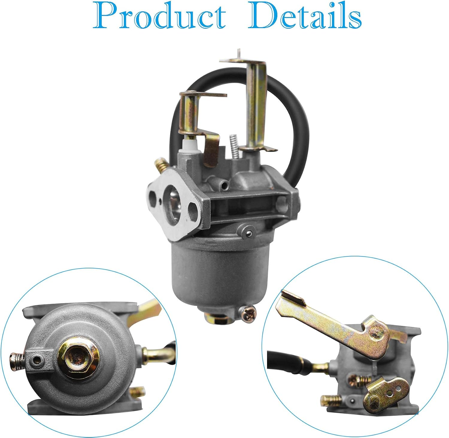 Carburetor Carb for Buffalo Tools Sportsman GEN154 GEN1100 2.8HP 1500 2000W Homelite HGCA1400