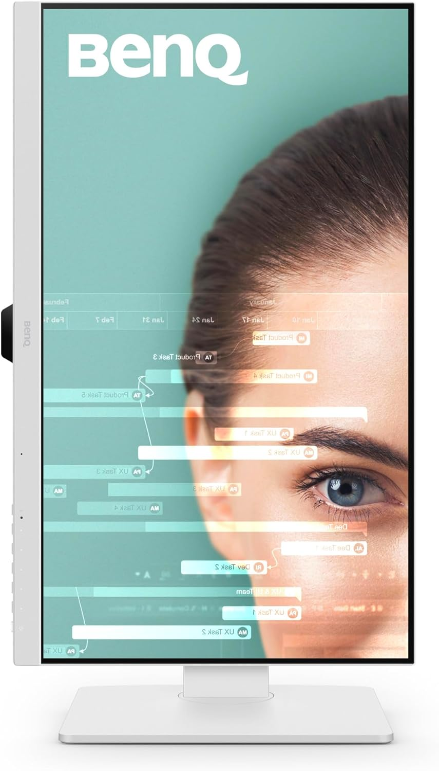 Benq GW2786TC 27" IPS 1080P Home Office Monitor, FHD, USB-C (65W Power Delivery), 100Hz, Eye-Care, Ergo Design, USB Hub, Daisy-Chain, High Refresh Rate, 99% Srgb, HDMI, Display Port, T&Uuml;V Certified image number 1