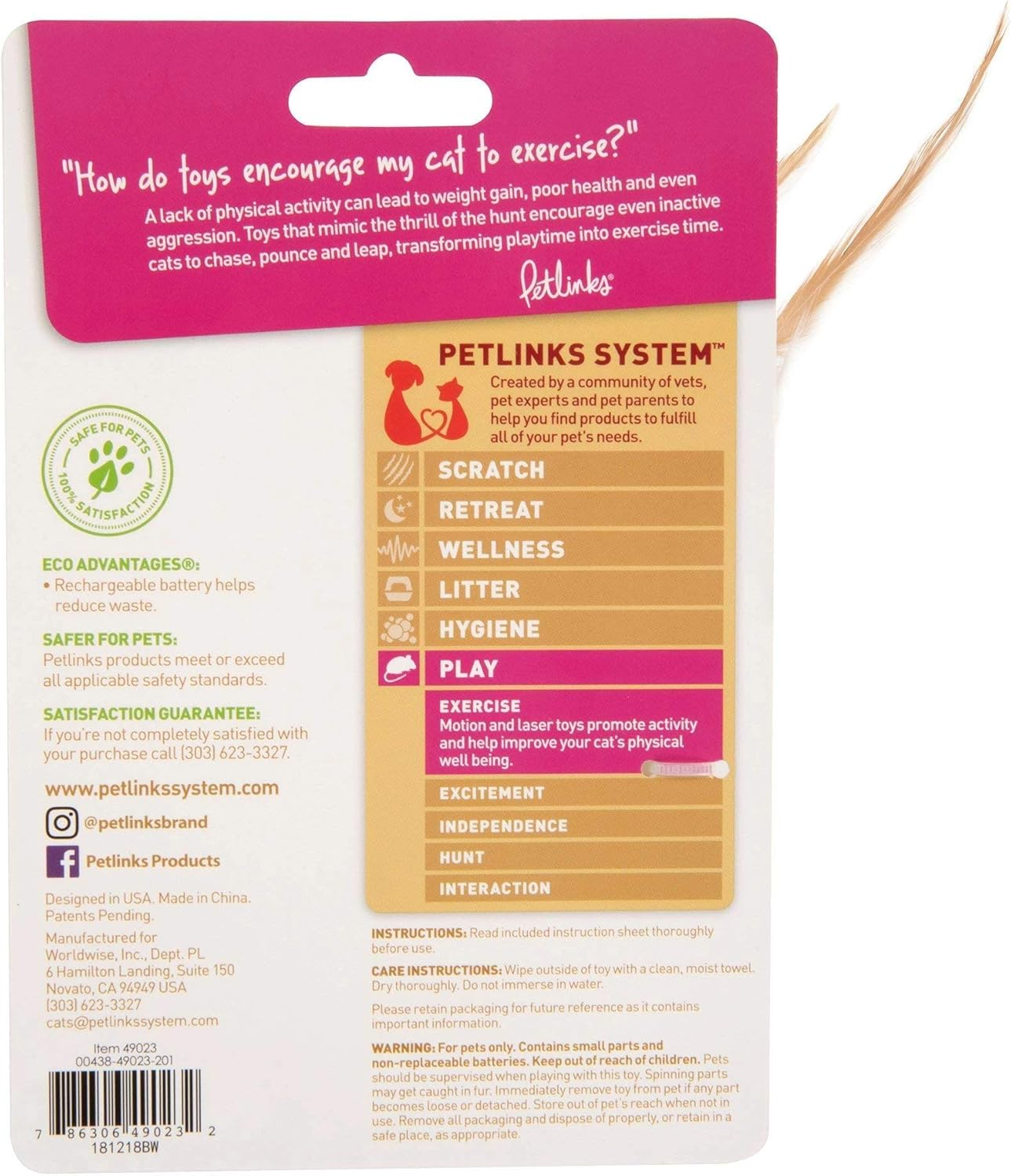 Petlinks Electronic CAT Toy, 0, S