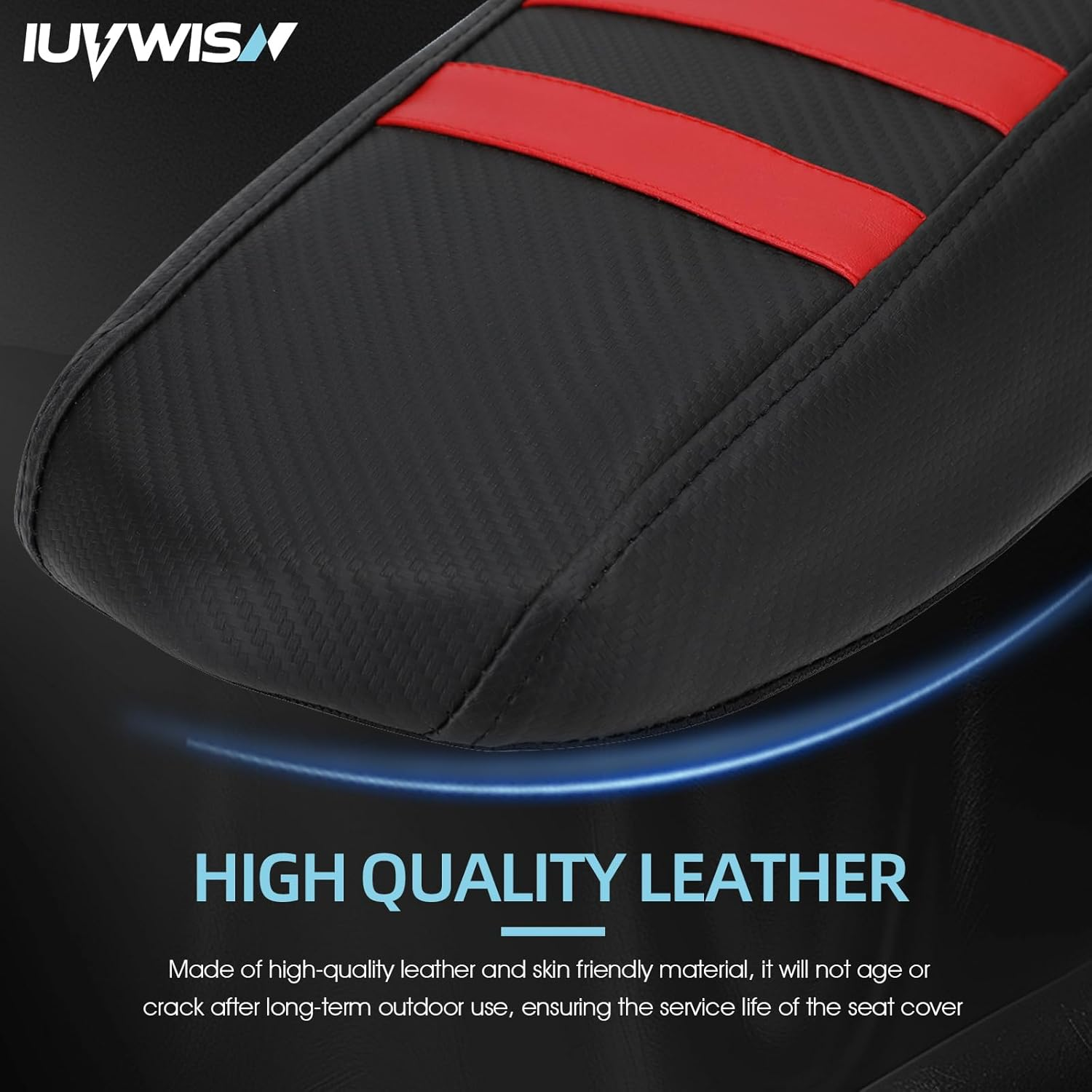 Seat Cover for Surron LBX 79Bike Falcon Pro, Electric Dirt Bike Seat Cover for Sur Ron Red,Non-Slip Soft High Elastic Leather