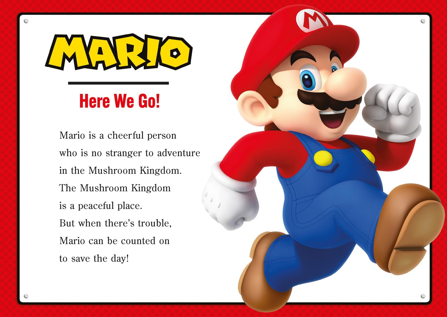 Official Super Mario: Young Reader - Meet Mario! image number 2