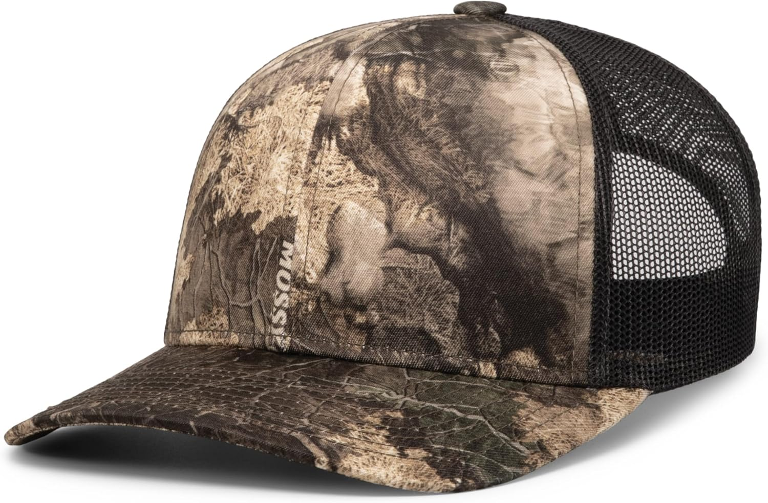 Pacific Headwear Camo Snapback Trucker Cap image number 3