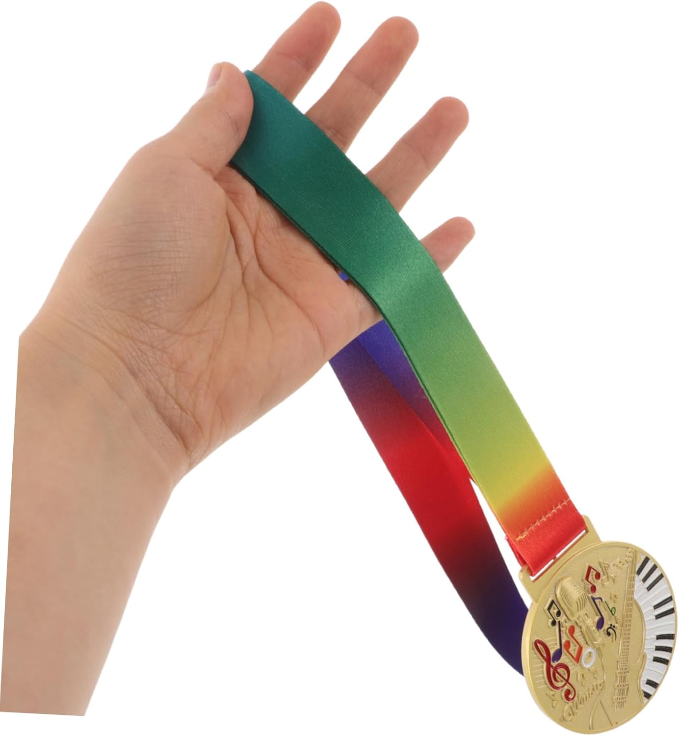 For Boys and Girls Competition Supplies Zinc Alloy Realistic Medal Students for Piano Singing Dance Contests image number 1