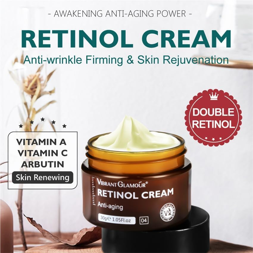Retinol anti Aging Face Cream & Essence, Aging, Cream, Anti-Aging Firming Serum, (Cream) (1) image number 2